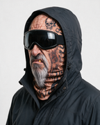 Skull Tattoo Goatee novelty balaclava fit