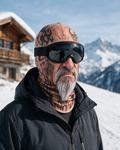 Skull Tattoo Goatee novelty balaclava lifestyle