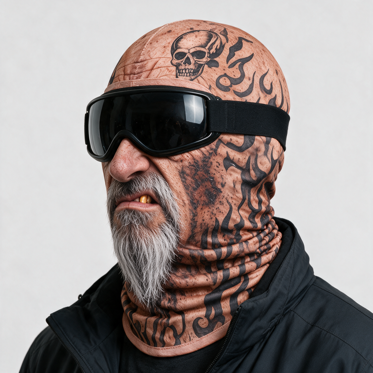 Novelty face-print balaclava feature5