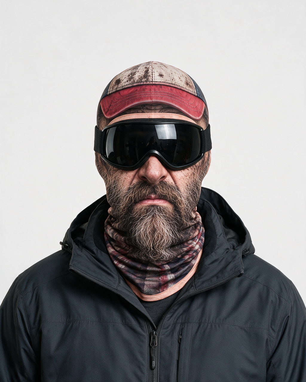 Novelty face-print balaclava hero