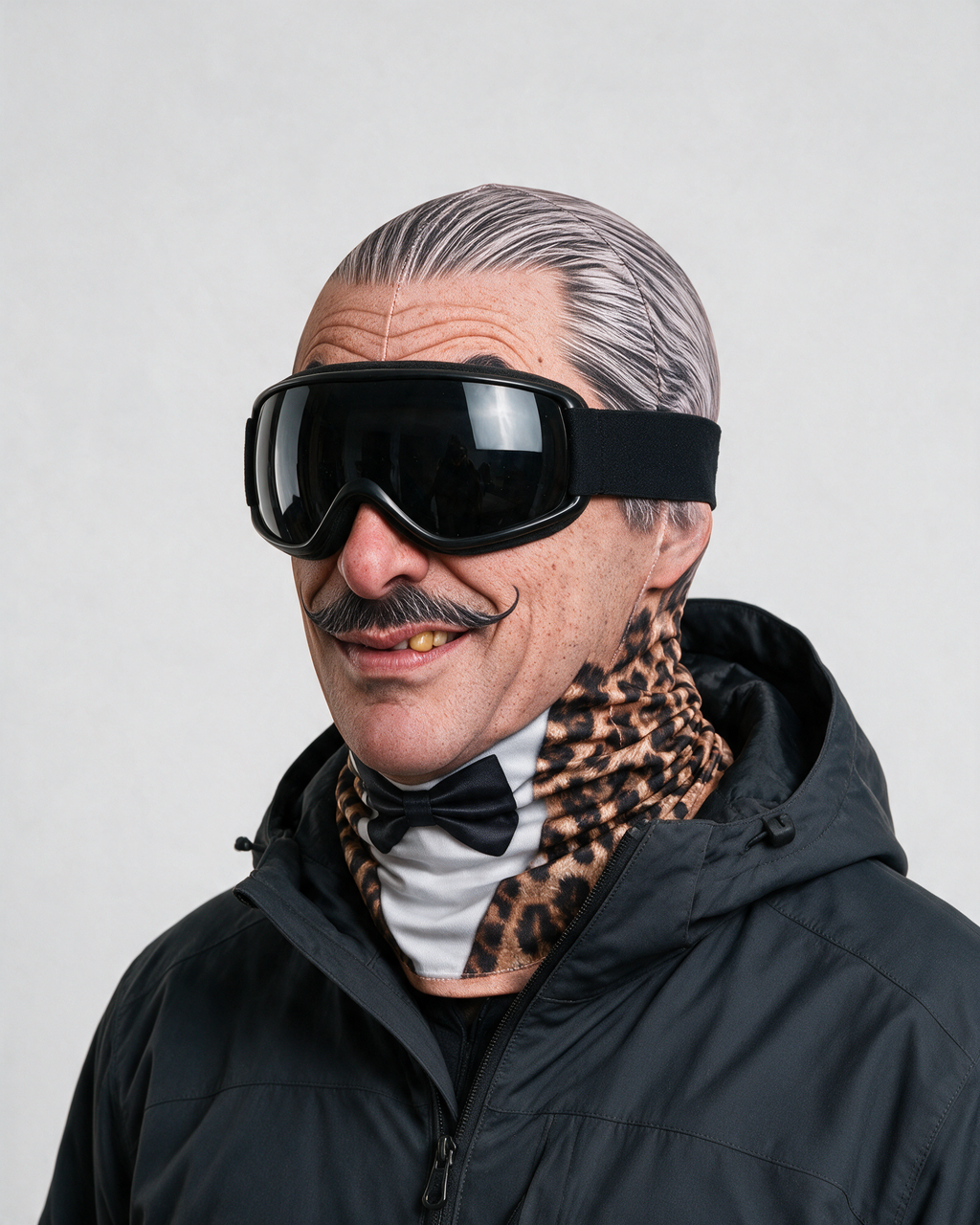 Novelty face-print balaclava fit