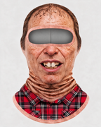 Novelty face-print balaclava product