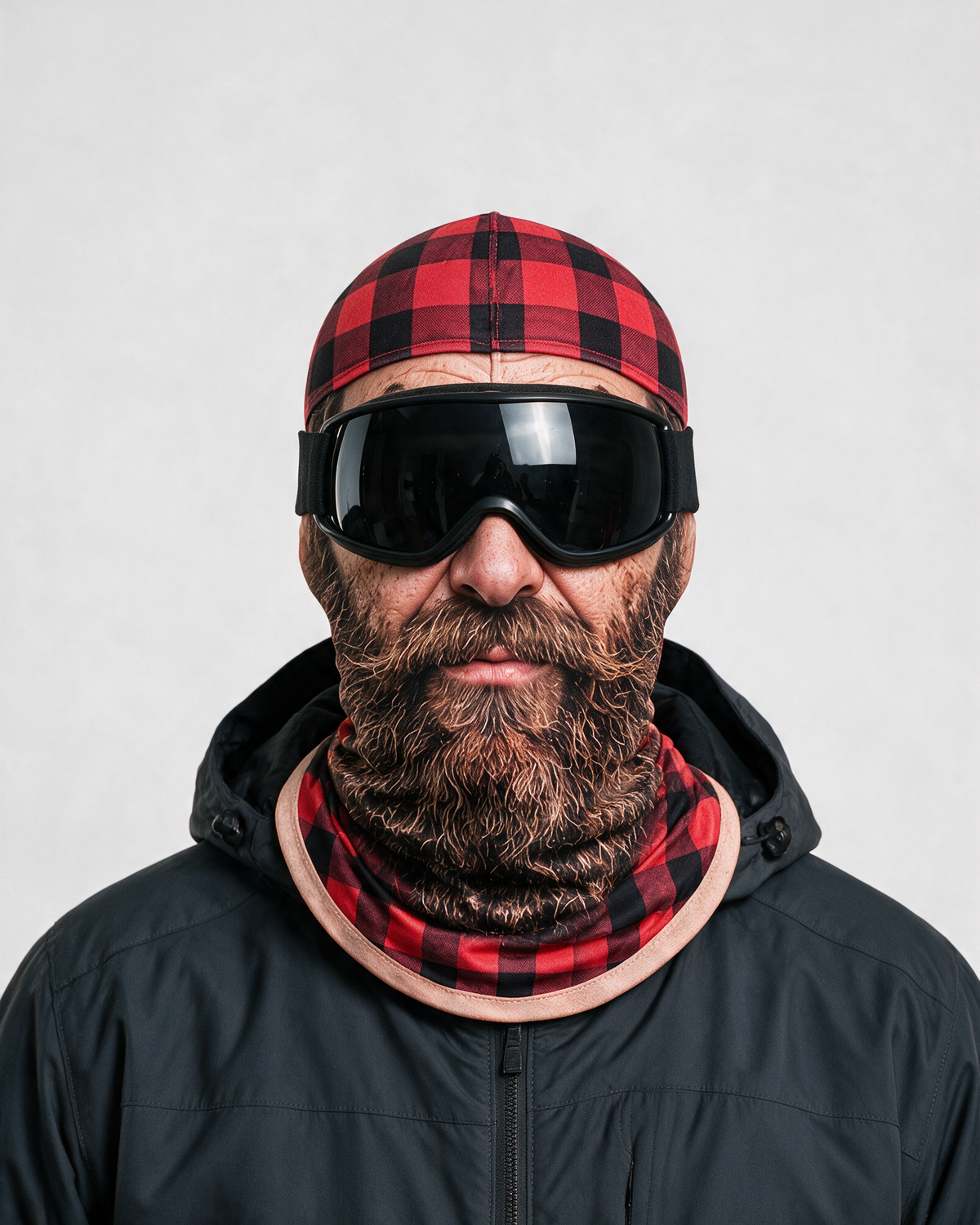 Novelty face-print balaclava hero