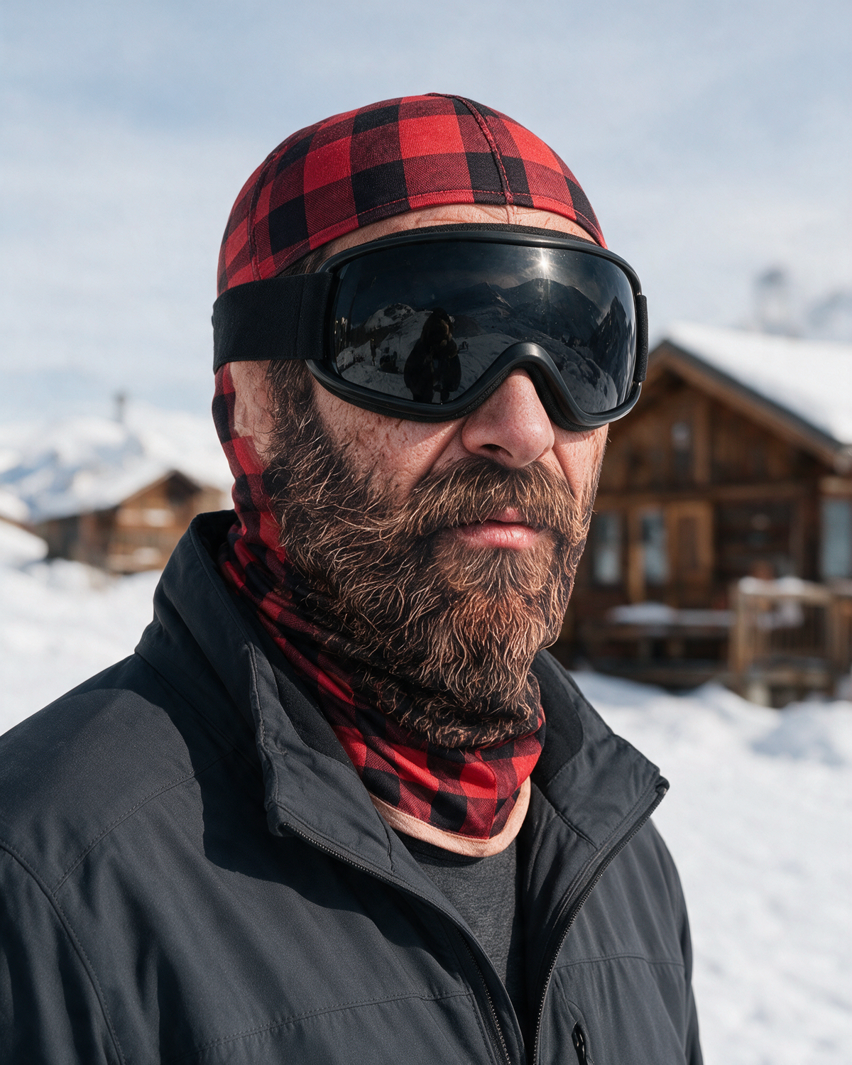 Novelty face-print balaclava lifestyle