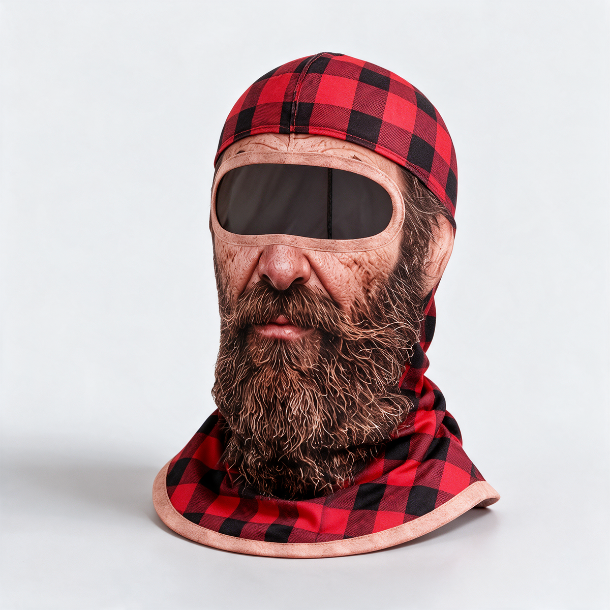 Novelty face-print balaclava feature2
