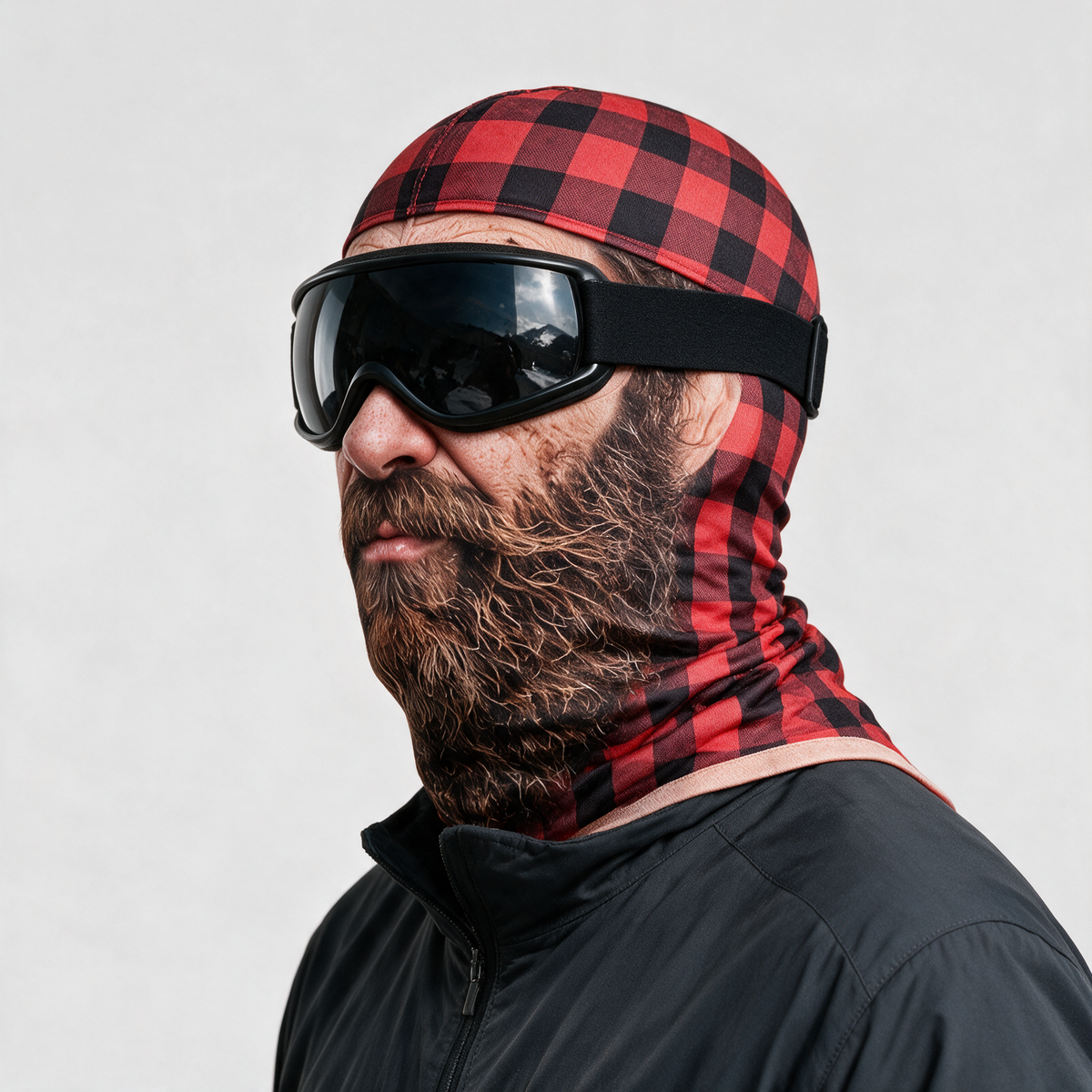 Novelty face-print balaclava feature5