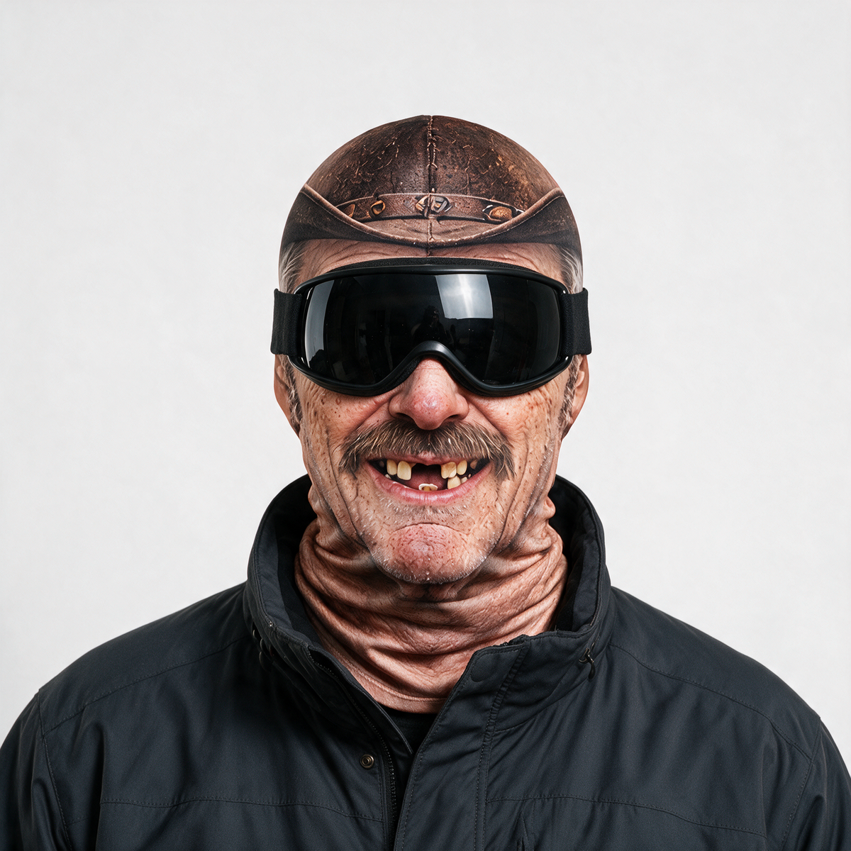 Novelty face-print balaclava feature1