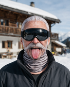 Novelty face-print balaclava lifestyle