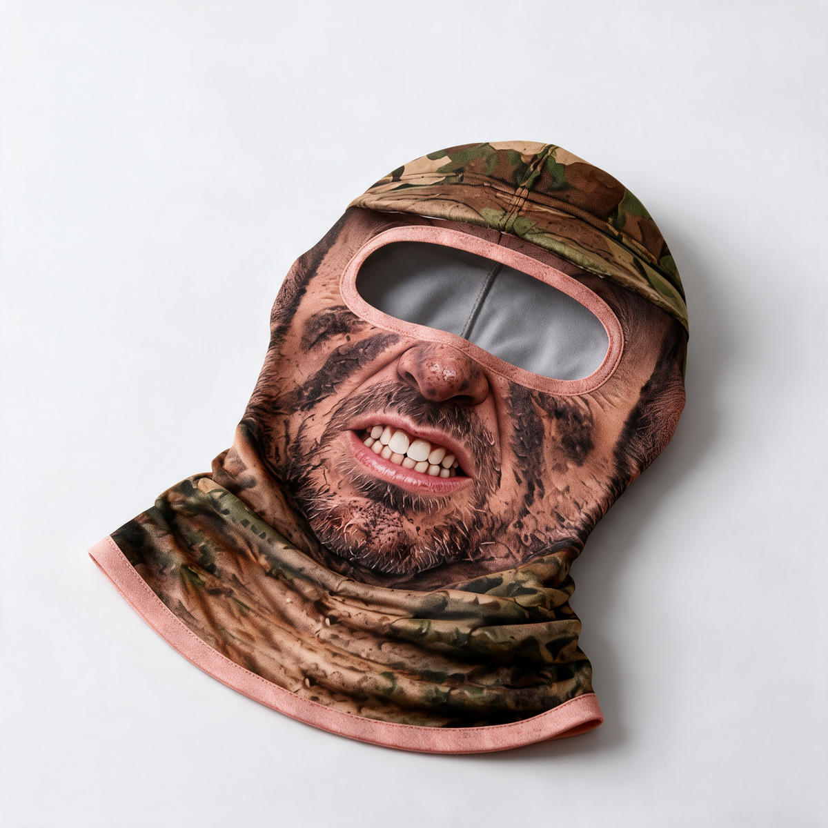 Novelty face-print balaclava feature2