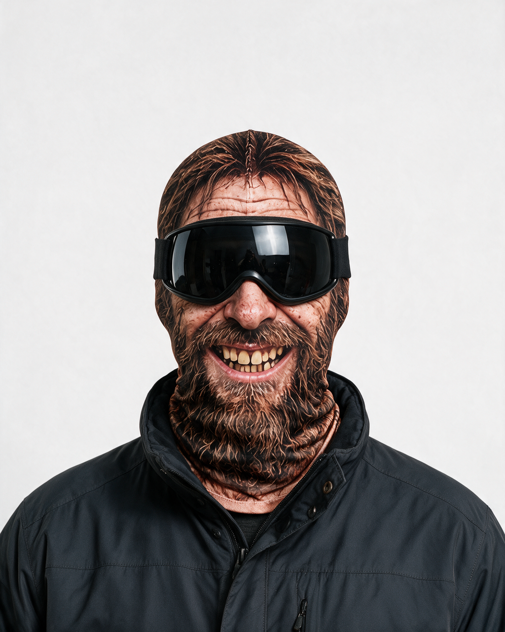Novelty face-print balaclava hero