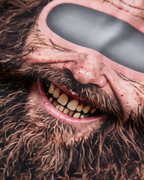 Novelty face-print balaclava material