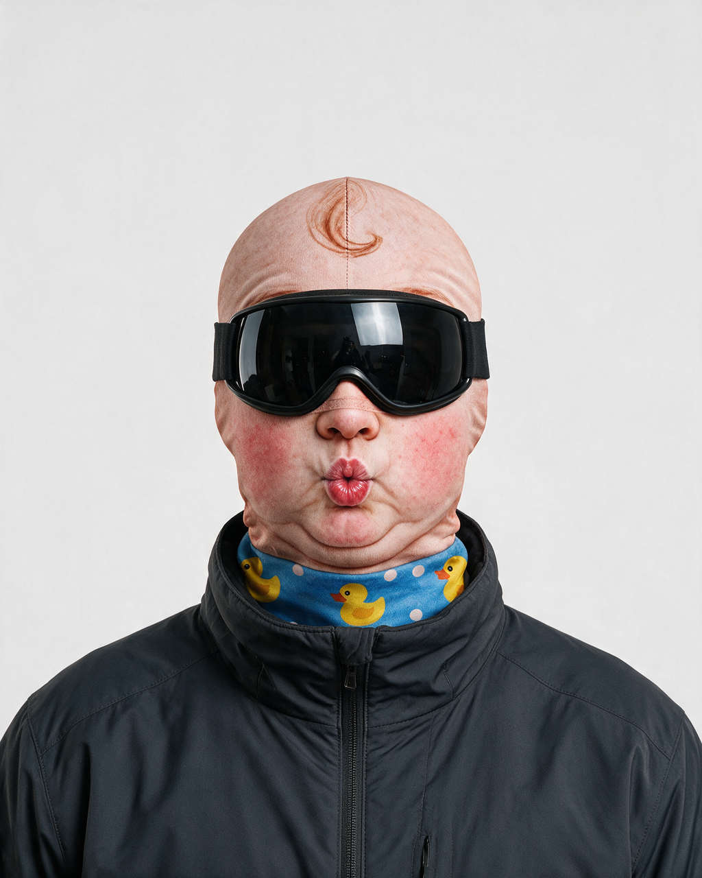 Novelty face-print balaclava hero