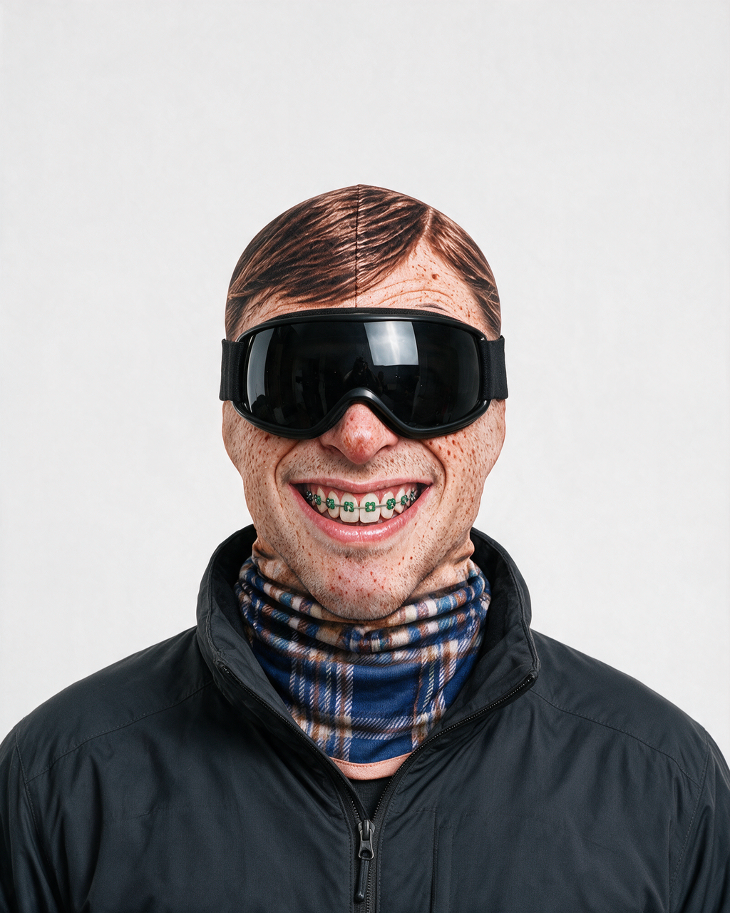 Novelty face-print balaclava hero