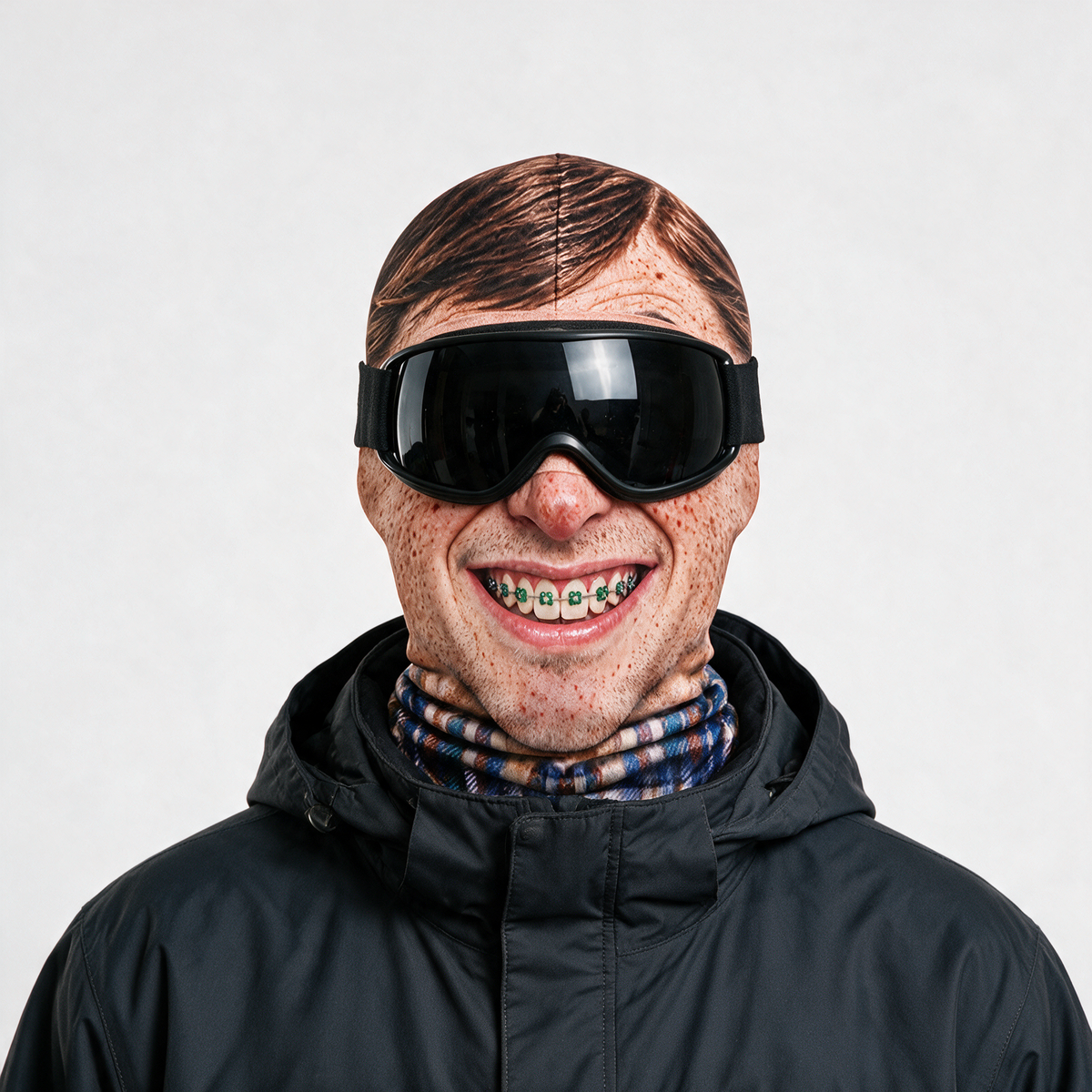 Novelty face-print balaclava feature1