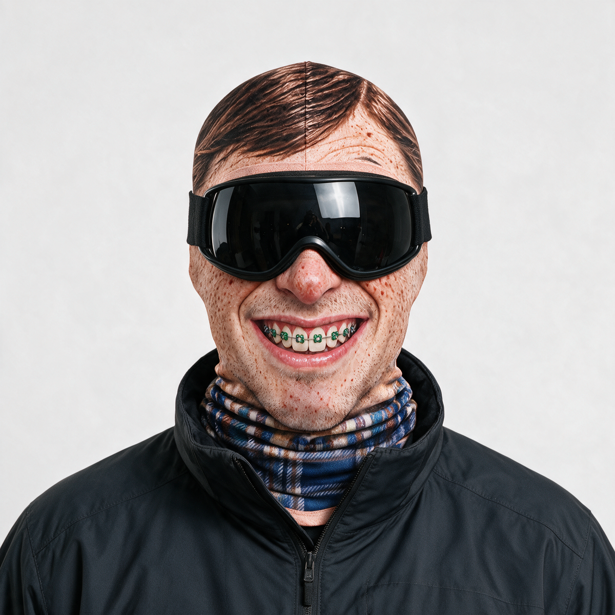 Novelty face-print balaclava feature5