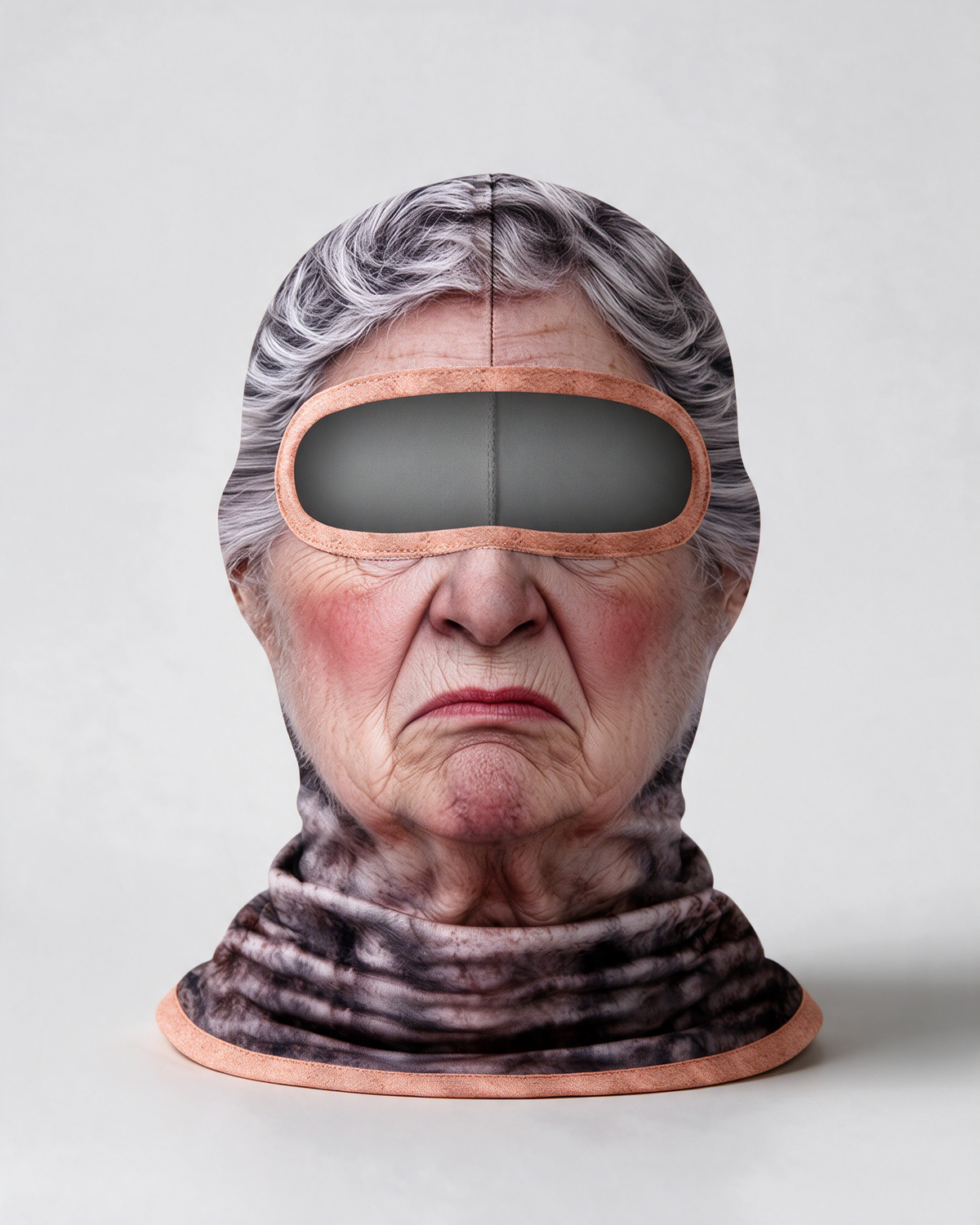 Novelty face-print balaclava product