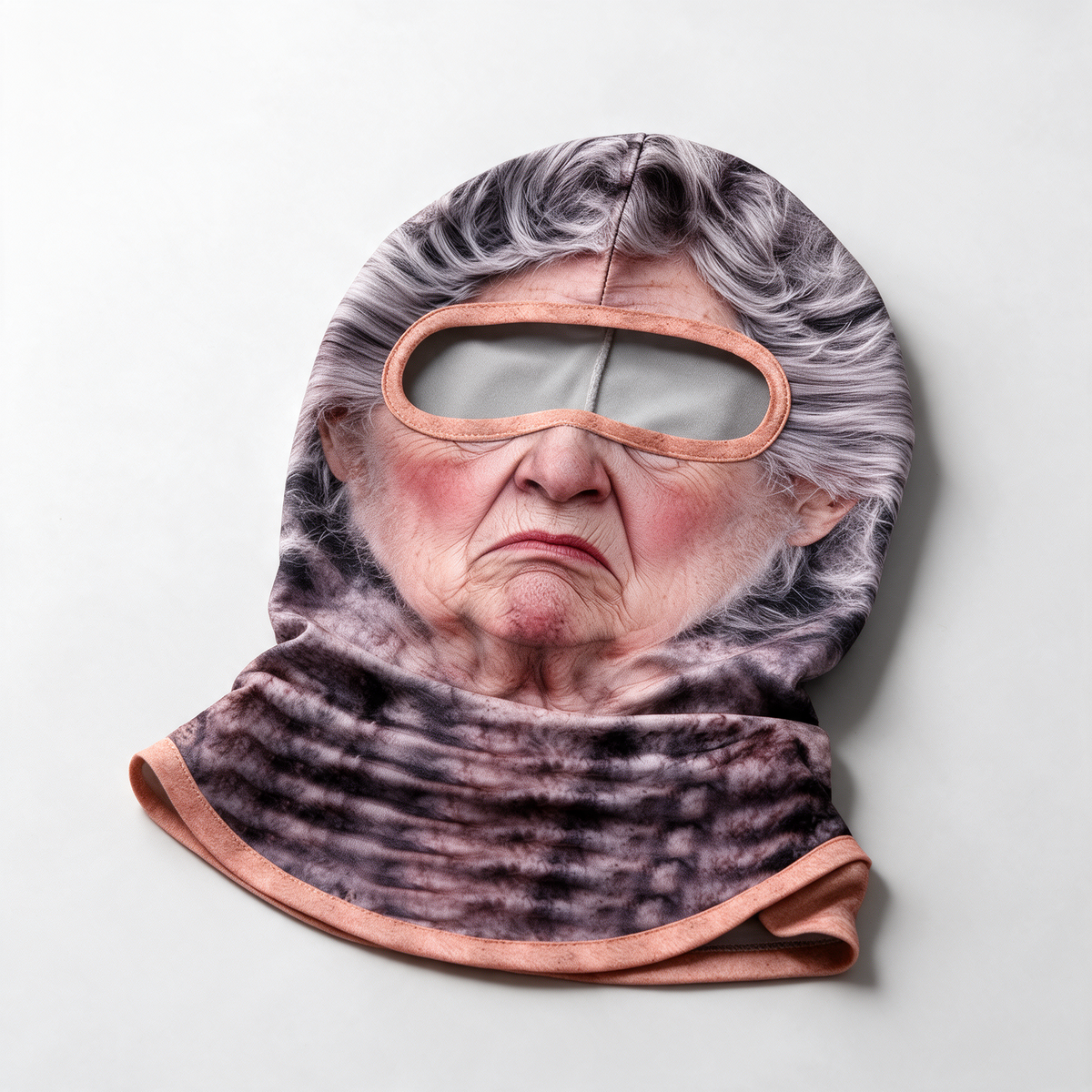 Novelty face-print balaclava feature2