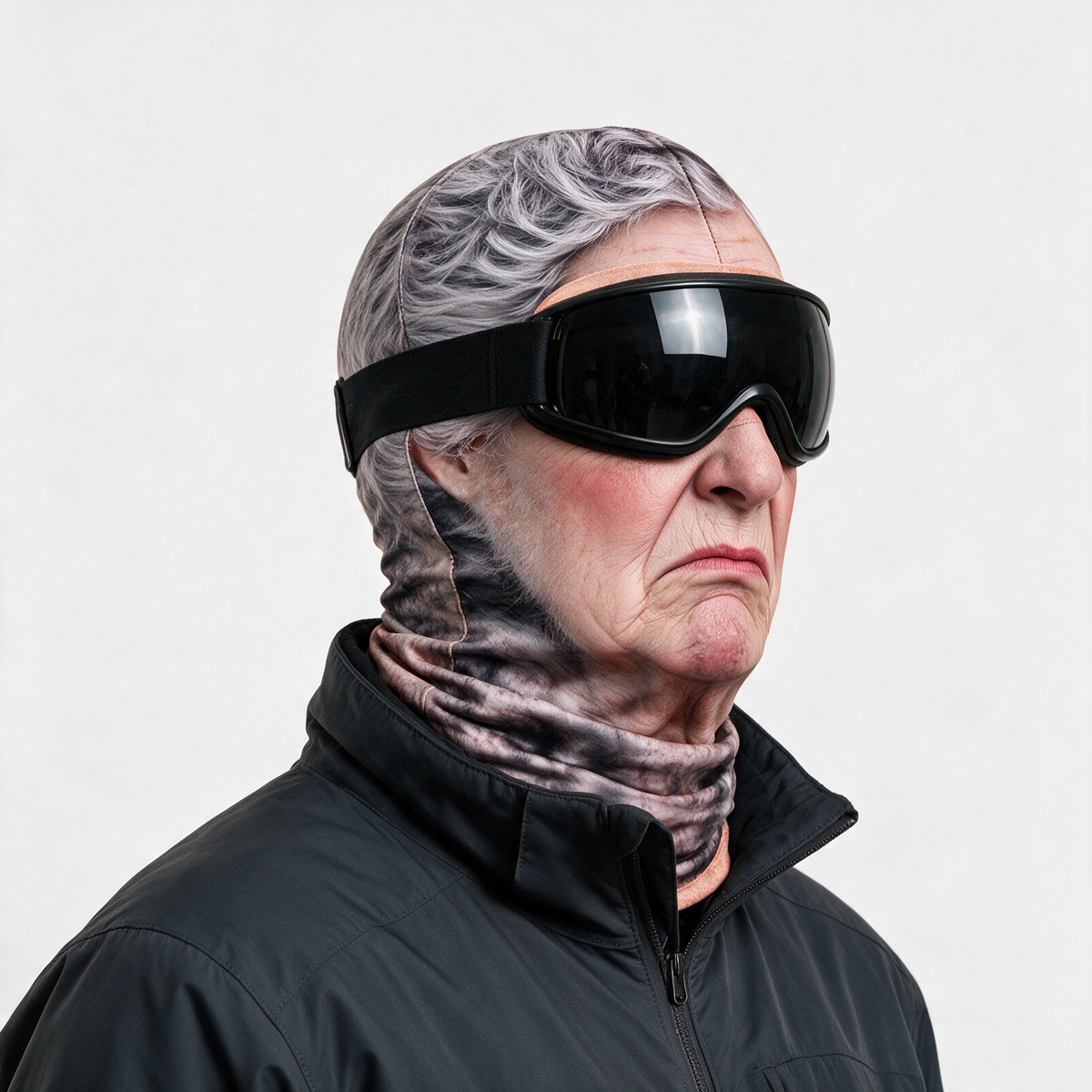 Novelty face-print balaclava feature5