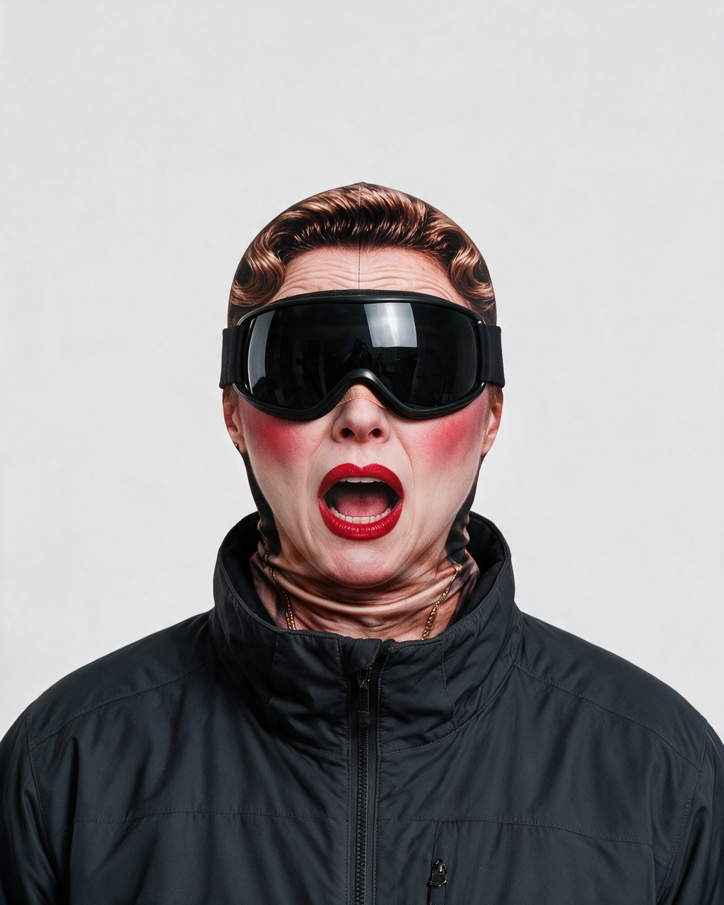 Novelty face-print balaclava hero
