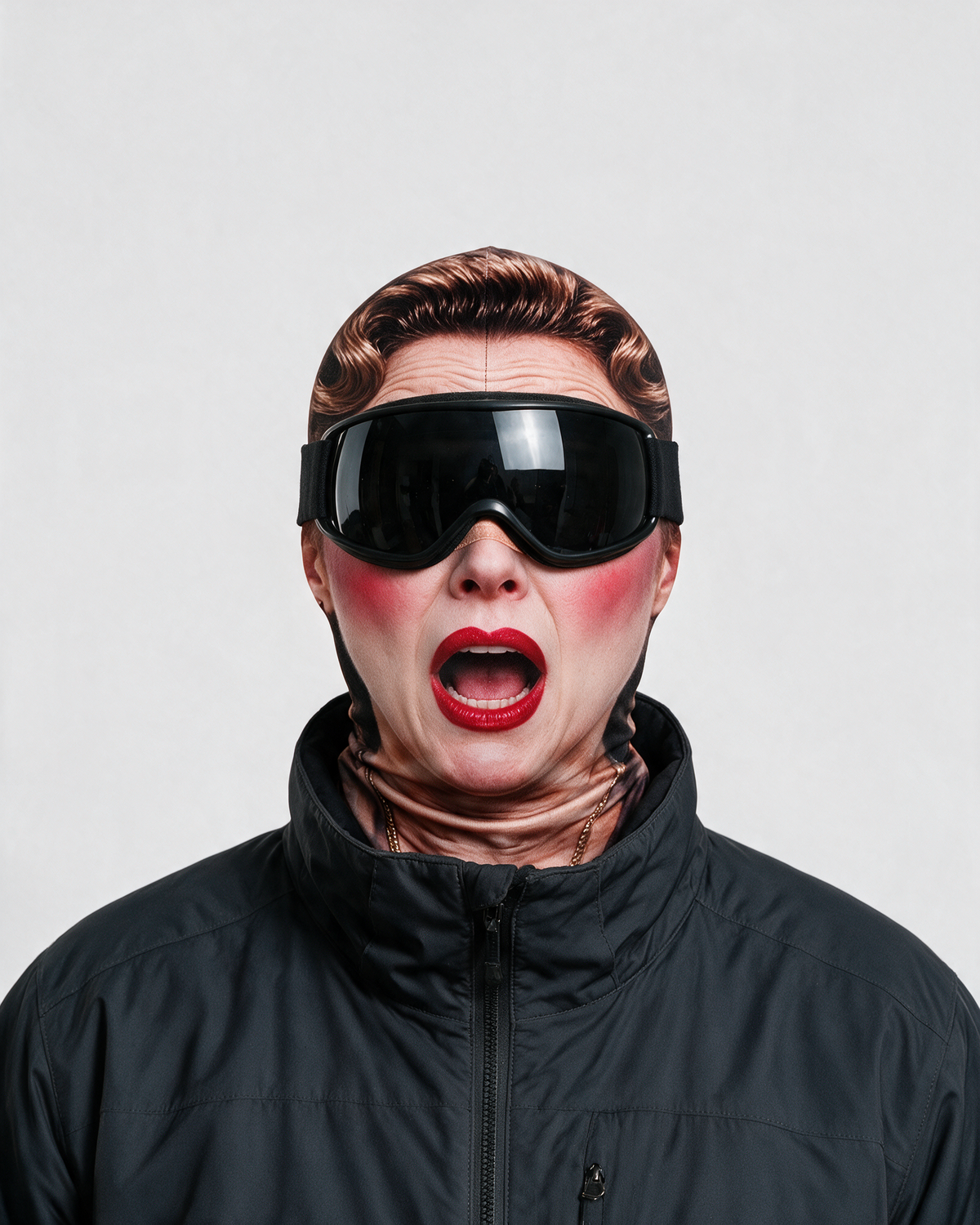 Novelty face-print balaclava hero