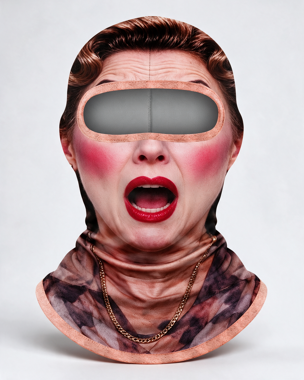 Novelty face-print balaclava product