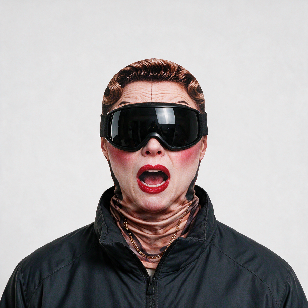 Novelty face-print balaclava feature5