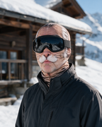 Novelty face-print balaclava lifestyle