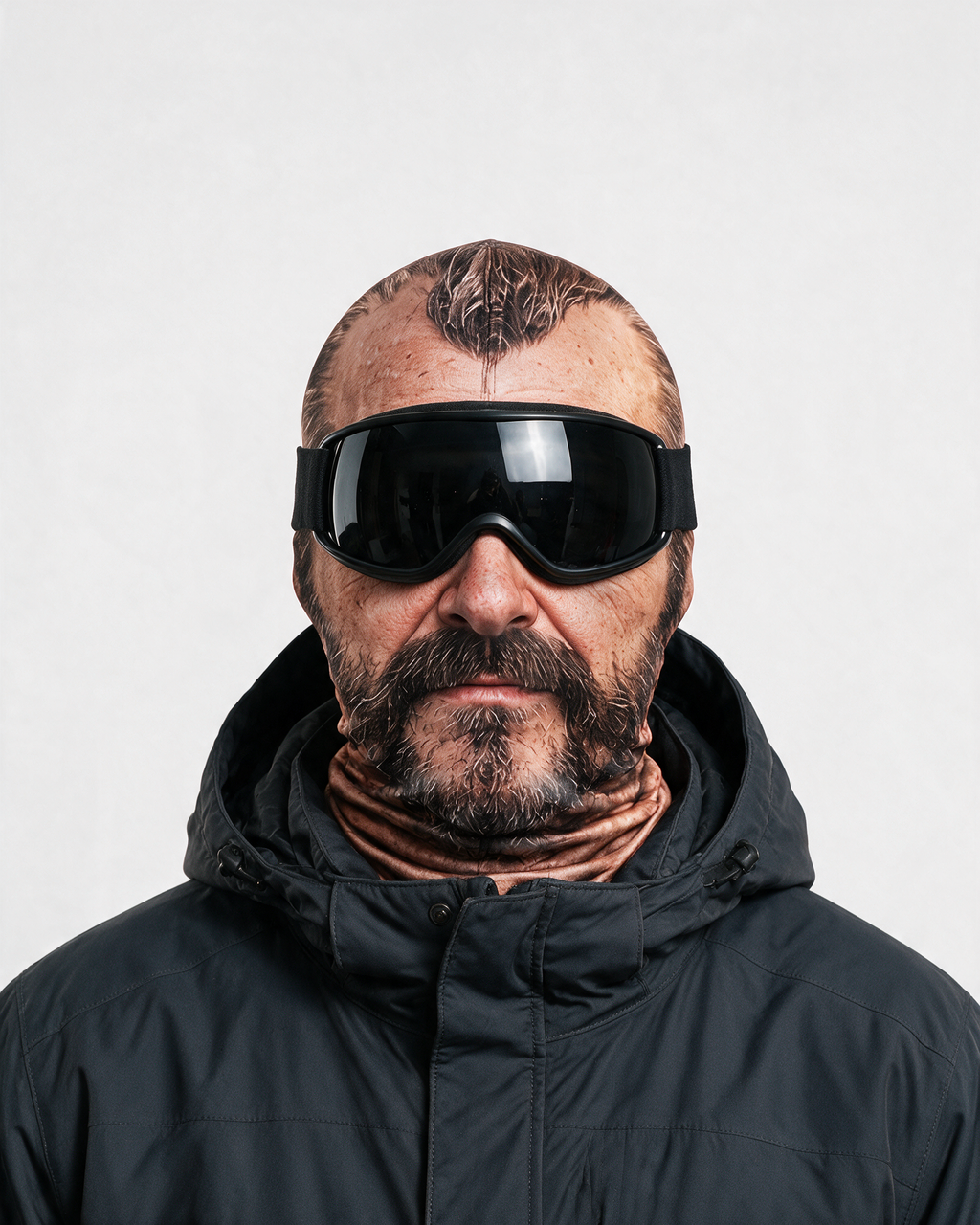 Novelty face-print balaclava hero