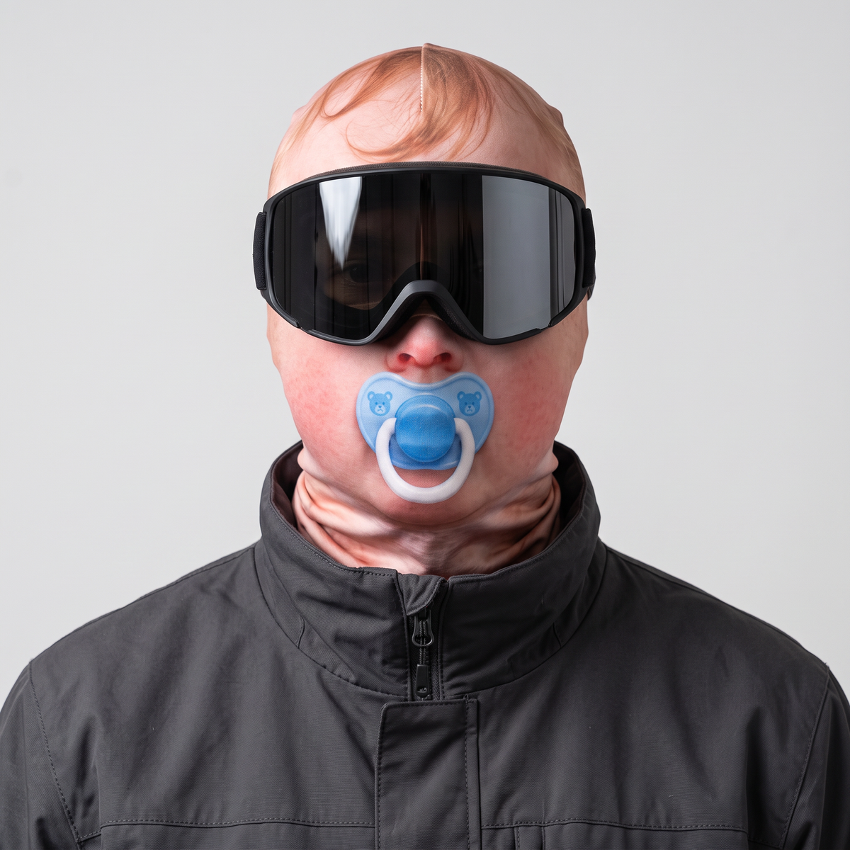 Blue Pacifier print balaclava — feature1