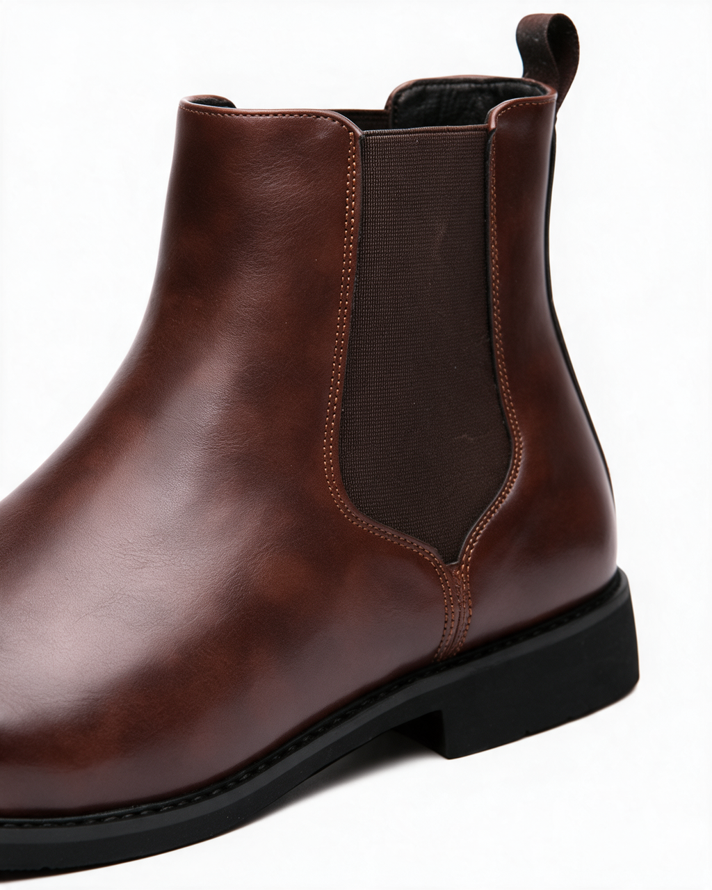 Boot material and construction photograph