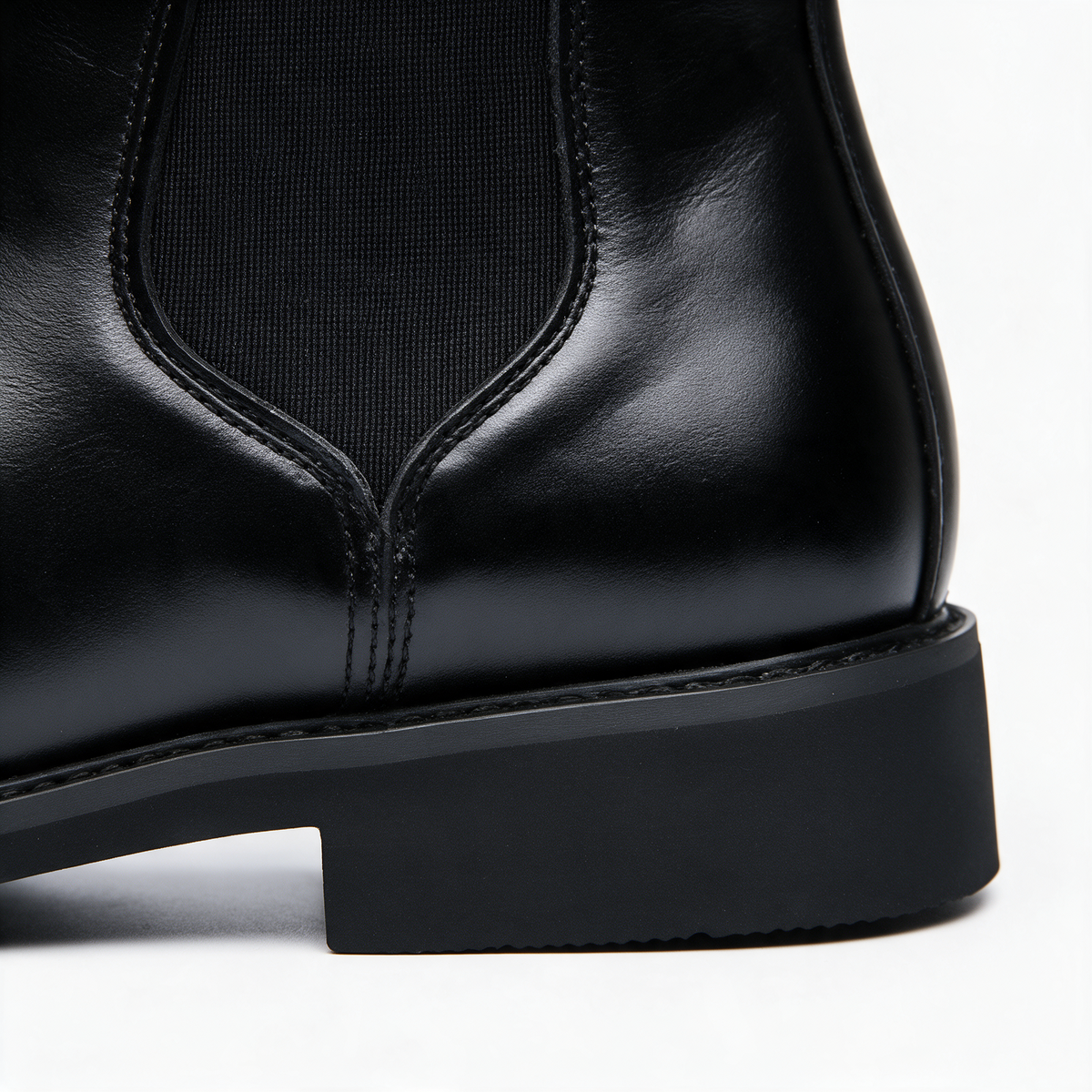 Boot material and construction photograph