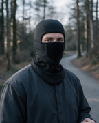 Black fleece-lined balaclava — 736