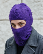 Purple lifestyle portrait