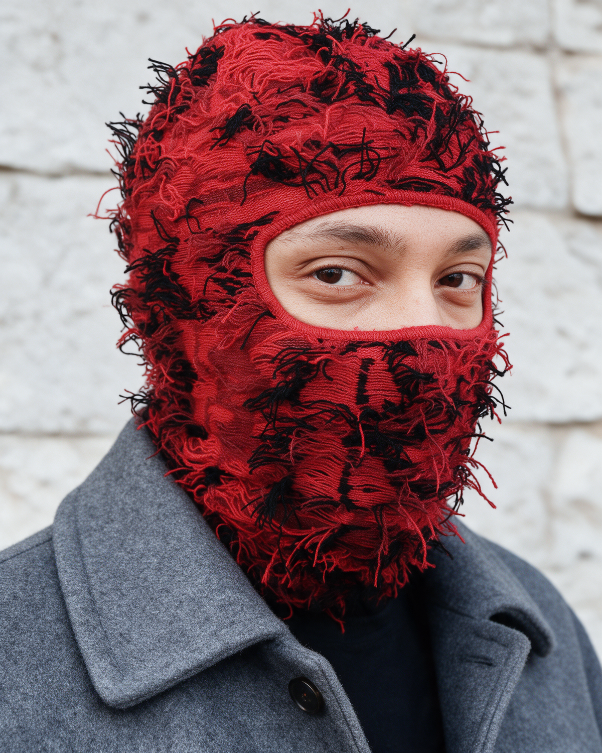 Red and Black lifestyle portrait
