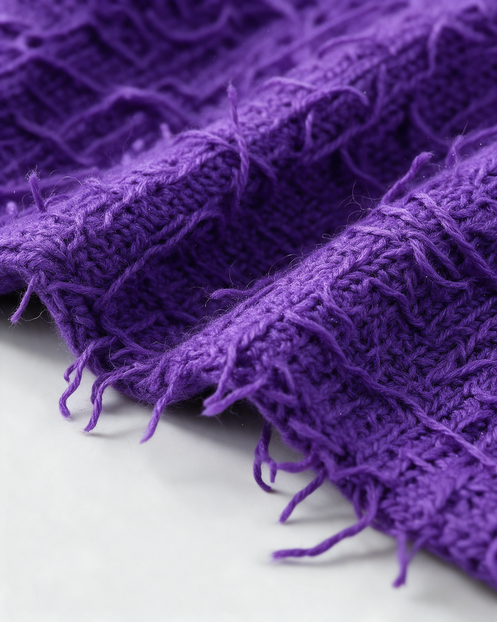 Purple knit texture