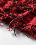 Red and Black knit texture