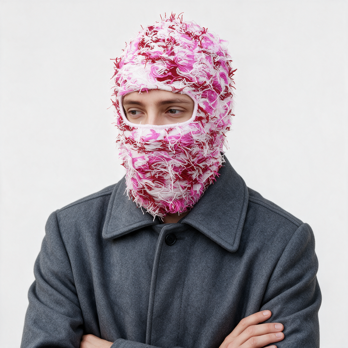 Pink Camo balaclava feature photo
