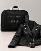 Women's Madeline Asymmetrical Leather Moto Jacket — Black — whats-included