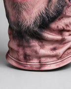 Printed fabric mask gallery material