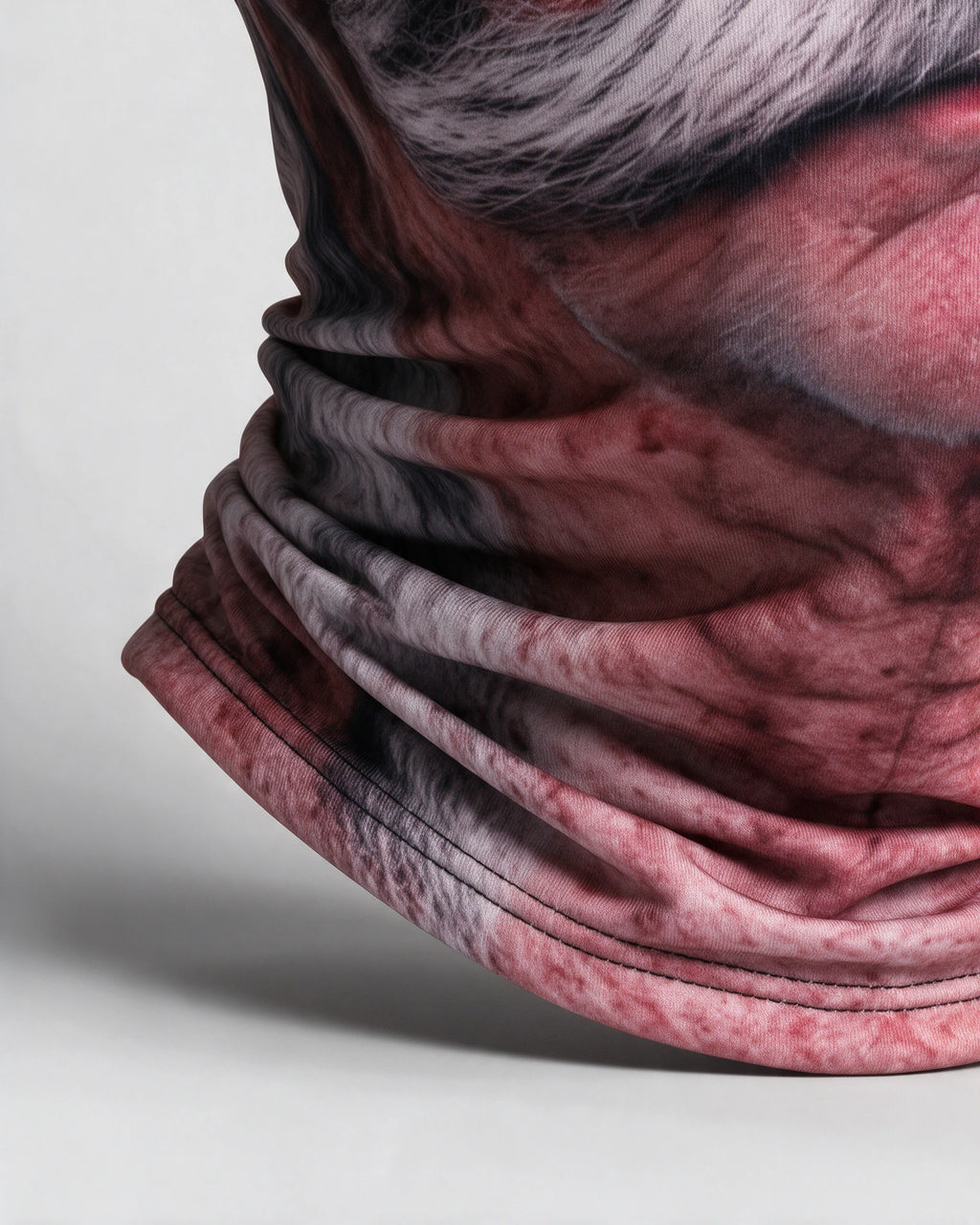 Printed fabric mask gallery material