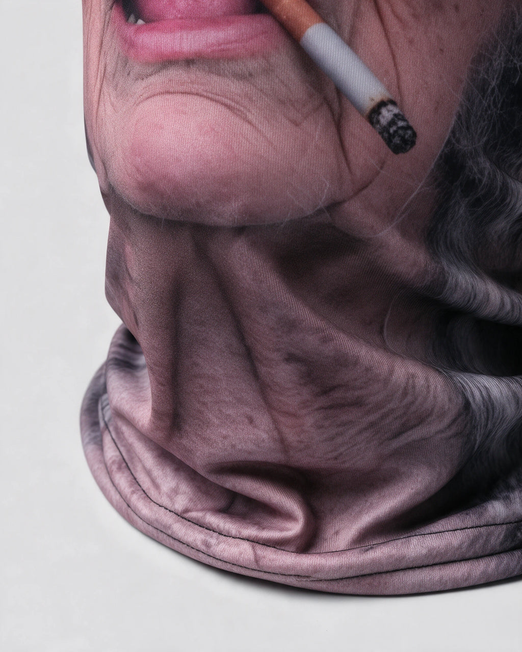 Printed fabric mask gallery material