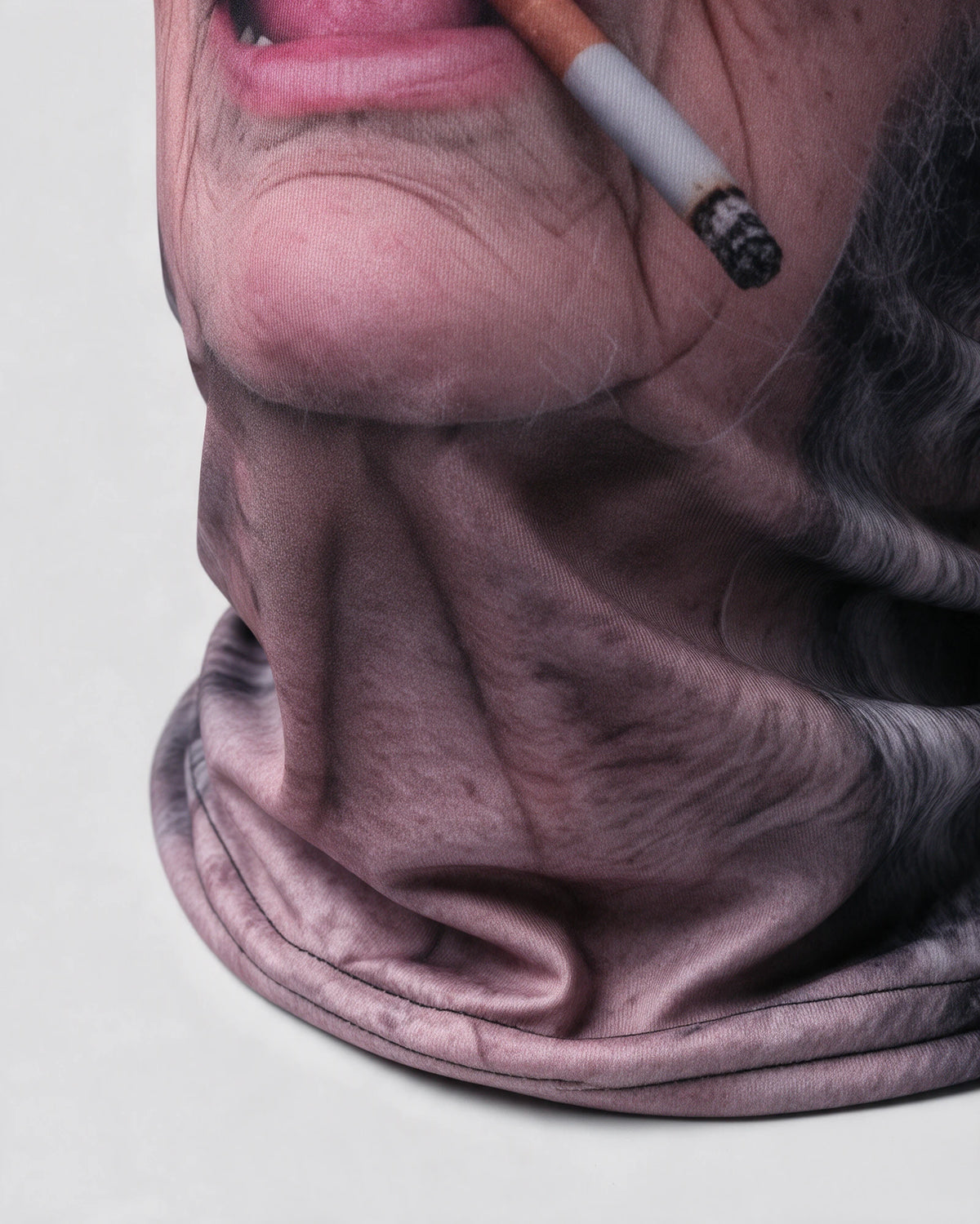 Printed fabric mask gallery material
