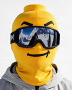 Printed fabric mask detail. Goggles and clothing not included.