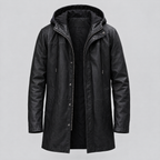 Men's Ari Hooded Anorak — Jacket — Black — product-front