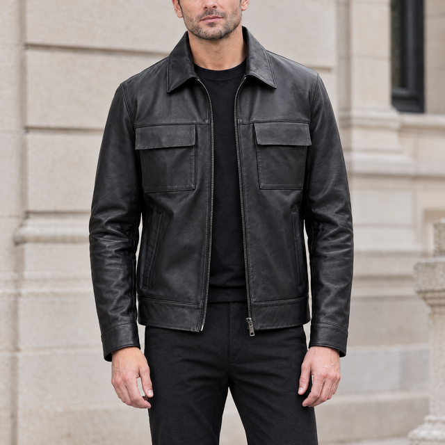 Men's Hendrix Zip Shirt Jacket