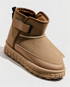 Men’s plush-lined ankle boots Camel