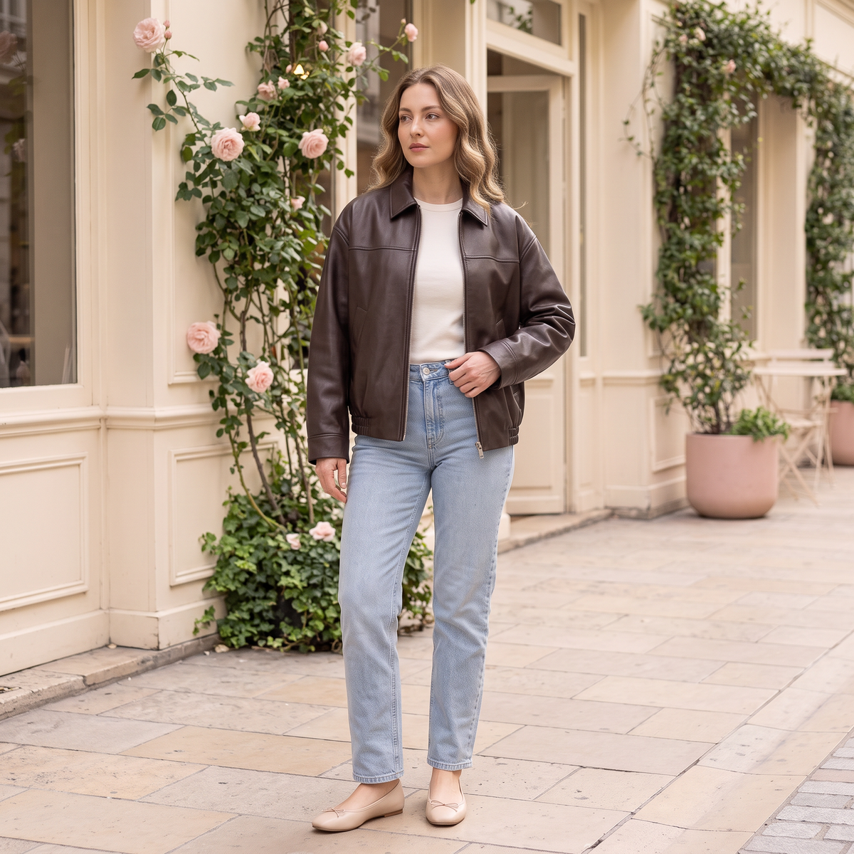 SUWOCOJ00372 — Coffee Brown — Windsor Blume model