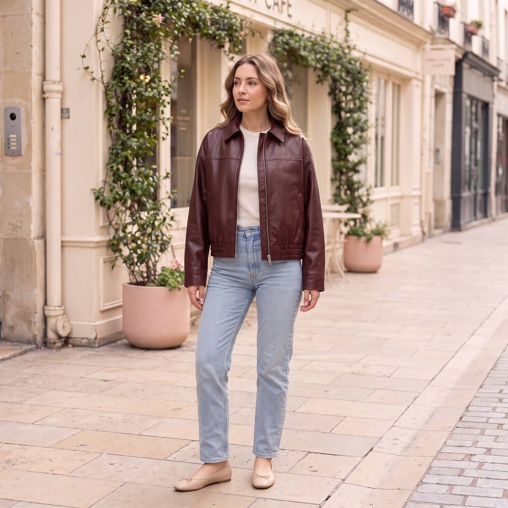 SUWOCOJ00372 — Burgundy — Windsor Blume model