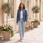SUWOCOS00007 — Denim Blue — Windsor Blume model