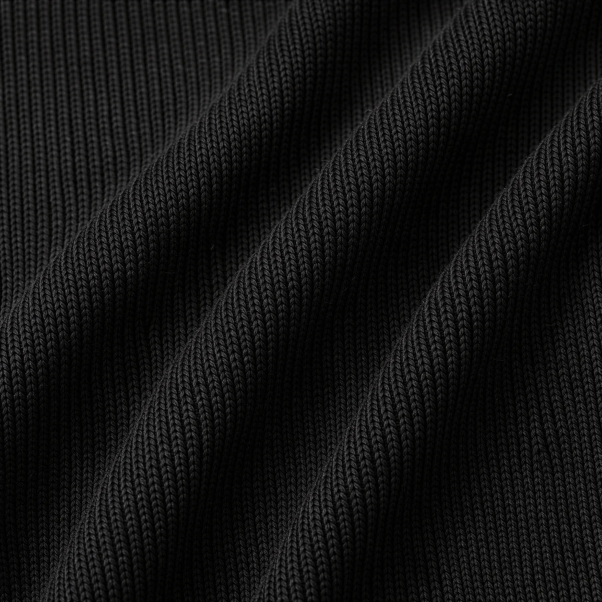 Women's V-Neck Bell-Sleeve Knit Maxi Dress in Black — product detail